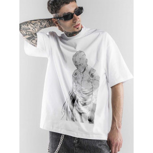 Tricou Saitama (One Punch Man).